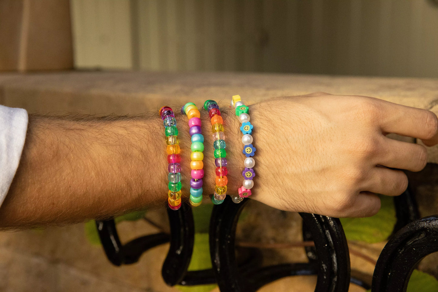 Bracelet Rainbow Flower